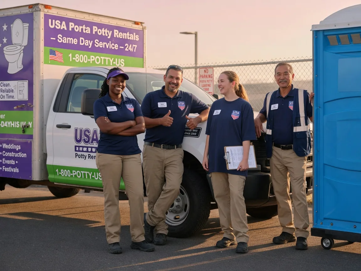 Porta Potty Rental company in Broad Run, VA